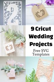 Cricut Wedding Ideas Domestic Heights Cricut Wedding Invitations Cricut Wedding Diy Wedding Favors