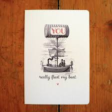 Spectators will talk about this trick for a long time.you can also make the card jump right out of the spectators hand and then float the card between your hands. You Really Float My Boat Valentine Card By Arbee Notonthehighstreet Com