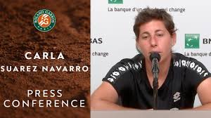 Et si vous souhaitez regarder les matchs en carla suarez navarro. Carla Suarez Navarro Press Conference After Round 1 I Roland Garros 2021 Youtube