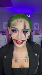 Another favorite from last year💚💜 #joker #halloween #look #halloweenlook  #fyp #onthisday