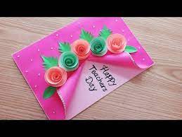 See more ideas about cards handmade, cards, inspirational cards. Special Handmade Teacher S Day Card Beautiful Teacher S Day Card Making Teachersda Card Design Handmade New Year Cards Handmade Teachers Day Greeting Card