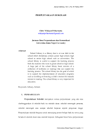 Pustakawan sekolah dan pembelajar sepanjang hayat: Pdf Perpustakaan Sekolah Widayat Al Huda S H Academia Edu