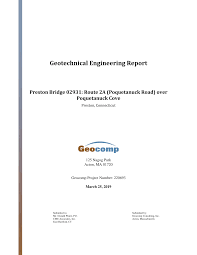 Geotechnical Engineering Report