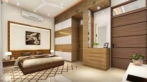 Elegant bedroom with luxurious interior. Indian Rooms Design Ideas Interior Design Projects