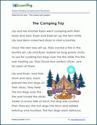 Displaying 8 worksheets for picture composition with answers for class 3. Free Printable Second Grade Reading Comprehension Worksheets K5 Learning