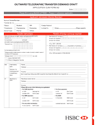 At hsbc, we make it easy with a simple and convenient application. Hsbc Bank Draft Sample Fill Online Printable Fillable Blank Pdffiller