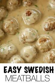Easy Swedish Meatballs The Brooklyn Cook Recipe Swedish Meatballs Easy Sweetish Meatballs Recipe Slow Cooker Swedish Meatballs
