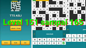 Kunci Jawaban Game Tts Asli Level 151 152 153 154 155 Sampai 165 Youtube