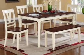 Dining Table With 4 Chairs And Bench Dining Table In Kitchen Farmhouse Kitchen Tables Dining Table