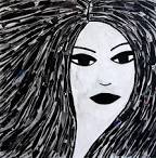 Woman With Black Hair Painting by Maria Laura Ortega - Woman With ... - woman-with-black-hair-maria-laura-ortega