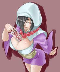 bangs barely contained big ass big breasts black hair capcom cleavage  cleavage cutout cleavage reach evil rao female hood looking at viewer  object between breasts okami ong (artist) rao red eyes short dress short  hair solo tagme wide hips ... - Rule 34