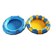 Custom Heavy Duty PVC Inflatable Water Park Slide Amusement ...