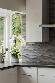 Adding a stone backsplash can be the perfect complement to your stone countertops. Photo 7 Of 8 In Maplewood Residence By Design Platform Dwell