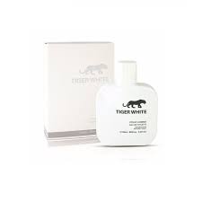 Baby beau steals the show! Cosmo Tiger White Pour Homme Perfume For Men 100 Ml