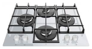 Hotpoint Ariston Tqg 641 Ha Wh Plaques De Cuisson A Gaz Encastrees 60 Cm Cristal Blanc Vieffetrade