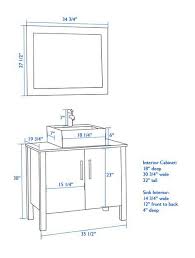 Image Result For Standard Height For Vanity With Vessel Sink Bathroom Dimensions Vessel Sink Bathroom Vanity Bathroom Floor Plans