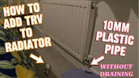 Quick TRV Swap on Microbore Pipes - Skip the System Drain Completely