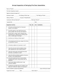Nfpa build monthly inspection forms. Fire Door Inspection Report Template Fill Online Printable Fillable Blank Pdffiller