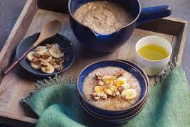 Korean Walnut Rice Porridge Recipe Rice Porridge Korean Breakfast Recipes