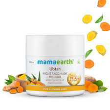 Dry skin can really problematic when the dryness and flakiness of skin increases. Mamaearth Ubtan Night Face Mask For Glowing Skin 100 G