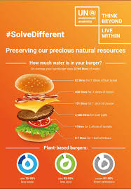 Esistono due simboli ufficiali per litro : This Is How Much Water Is In Your Burger World Economic Forum