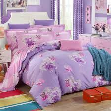 Shop chuyên chăn ga gối drap giường. Lavender And Pink Cute Bear And Flower Elegant Girls Bedding Sets Enjoybedding Com