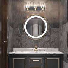 Customize your own vanity lighting by finish and color today. 17 Mo Finance Ralbay Modern Black Bathroom Vanity Lights 3 Lights Abunda