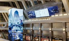 Lax Los Angeles International Airport Moment Factory Project In This Moment Digital Signage Signage
