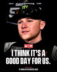 Well that didn't start well, but i can say this Ty Gibbs is a racer.