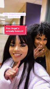 Mallory Beauty in Black behind The Scenes