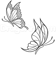 Maybe you would like to learn more about one of these? How To Draw Spring Butterflies Step By Step Bugs Animals Free Butterfly Art Drawing Butterfly Drawing Butterfly Painting