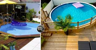 Queste soluzioni di piscine fuori terra rigide sono particolarmente indicate per chi ha delle case di proprietà dotate di nel primo caso, ovvero quello delle piscine fuori terra rotonde, di certo l'effetto sarà particolarmente. Come Abbellire Piscine Fuori Terra O Seminterrate Ecco 20 Idee Per Ispirarsi