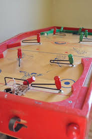 Bobby 1950 S Wood Munro Table Hockey Game Made In Canada Hockey Games Hockey Games