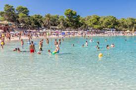 It is in the municipality of sant josep de sa talaia and is. Der Strand Cala Bassa Ibiza Spotlight