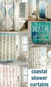 Coastal Beach Shower Curtains To Bring Ocean Side Serenity To Your Bathroom Beach Shower Curtains Beach Theme Shower Curtain Beachy Shower Curtain