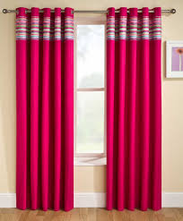Sweet Bedroom Designs With Pink Curtain For Girls Appealing Bedroom With Pink Curtain And Yellow Wall Pink Color Schemes Bedroom Curtain Designs Pink Curtains