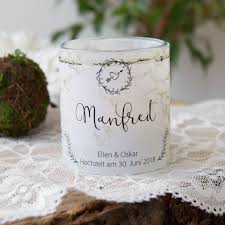 Tischkarte Birke Als Windlicht Zur Hochzeit Bestellen Windlicht Hochzeit Hochzeit Platzkartenhalter