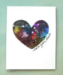 Crafts festive crafts cardmaking toys baby crafts crafty craft activities gifts holiday crafts. Easy Diy Galaxy Father S Day Card Made With Minimal Supplies Kwernerdesign Blog
