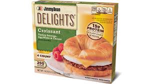 Make this delicious recipe for your breakfast it will keep you active all the day long. Frozen Breakfast Turkey Sausage Croissant Jimmy Dean Brand