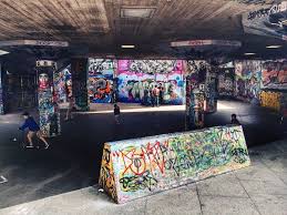 South Bank Skate Park London Graffiti Skate Park