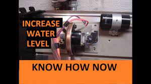 How To Adjust Washing Machine Water Level Pressure Switch Youtube