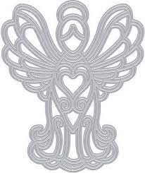 Hero Arts Stained Glass Angel - Fancy ...