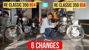 The bike will be officially launched in the. Bs4 Re Classic 350 Vs Bs6 Classic 350 Key Changes Explained In Video