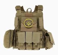 Double Safe Tactical Custom Fashion Camouflage Plate Carrier Molle Safety  Vest