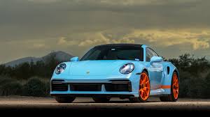 Image result for Gulf Blue 2025 Porsche