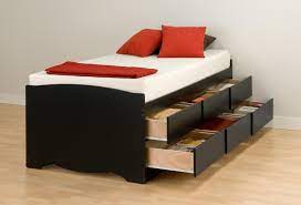 With contemporary design elements, the black. Black Sonoma Tall Twin Bookcase Platform Storage Bed Walmart Com Walmart Com