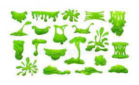 Realistic Green Slime In Shape Of Dripping Blob Splashes Smudges Stock Sponsored Slime Shape Realistic Green Ad Shapes Slime Realistic