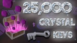 Loot From 25 000 Crystal Keys Youtube
