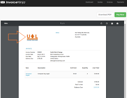 Upload Your Logo Invoice Ninja