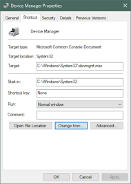 Navigate through the categories of hardware devices by choosing the > icon, or + if you're using windows vista or windows xp. Device Manager Shortcut Solved Windows 10 Forums